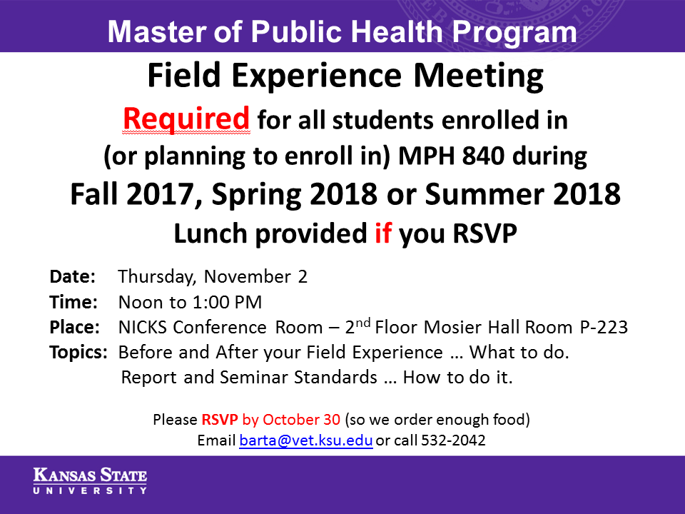 Personal statement mph program